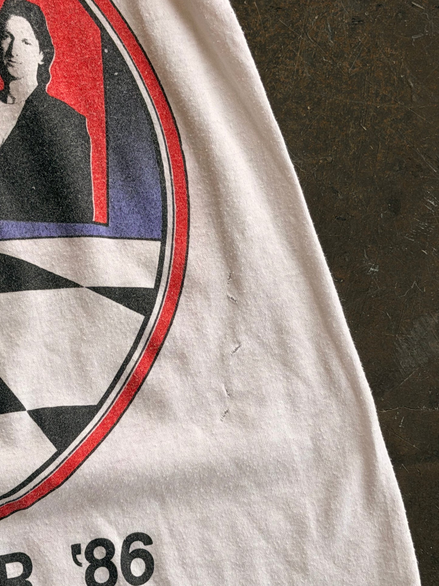 80s Zebra Tour Tee (S)