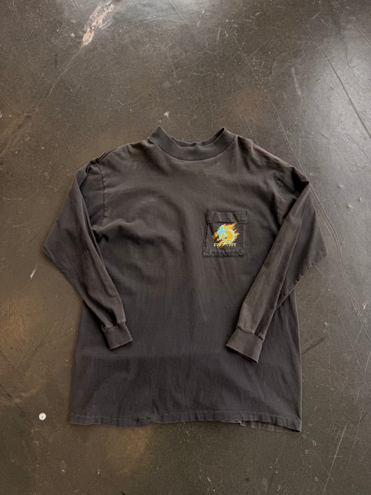 90s Fun-Wear Harley Long-sleeve (XL)