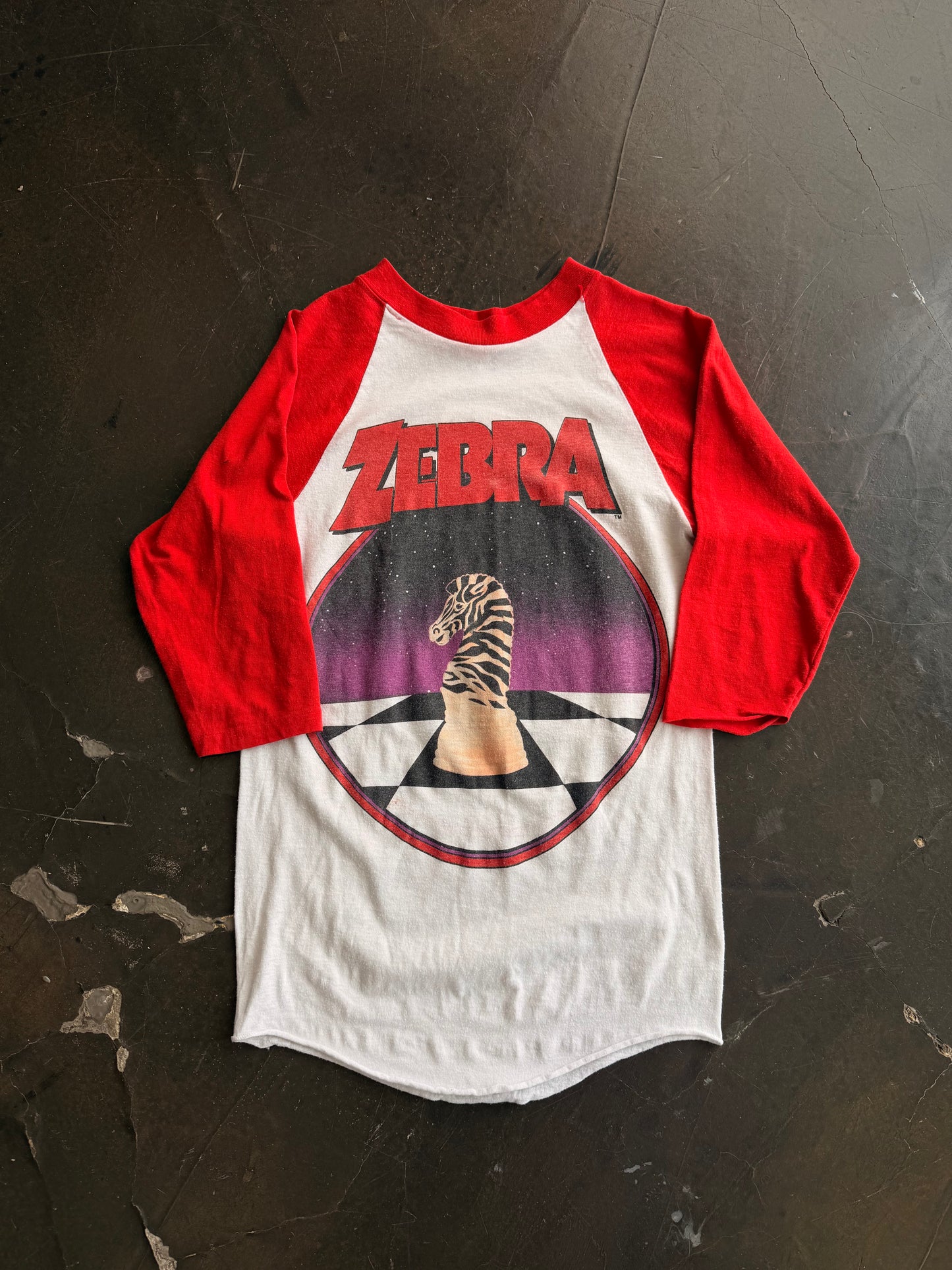 80s Zebra Tour Tee (S)