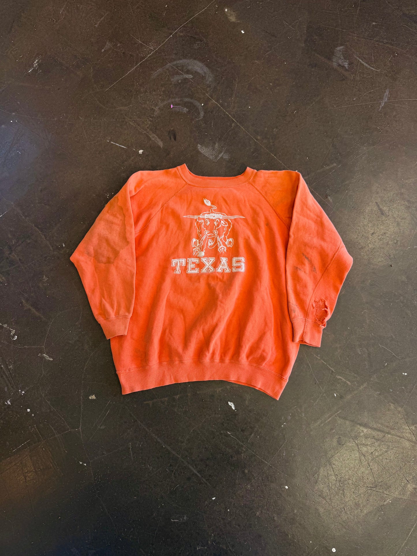 60s-70s Vintage UT Longhorns Crewneck (XL)