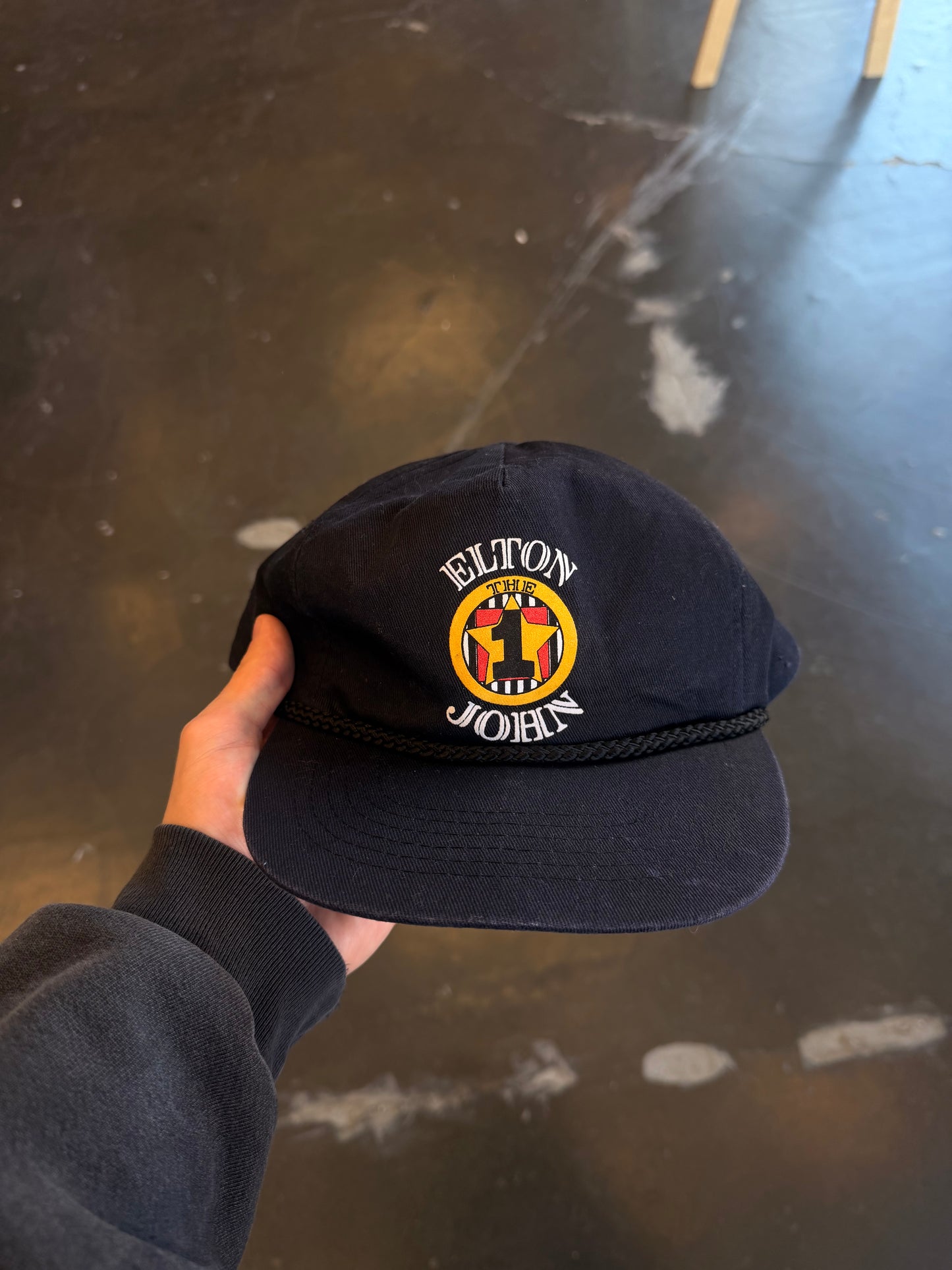 80s Elton John Tour Vintage Snapback