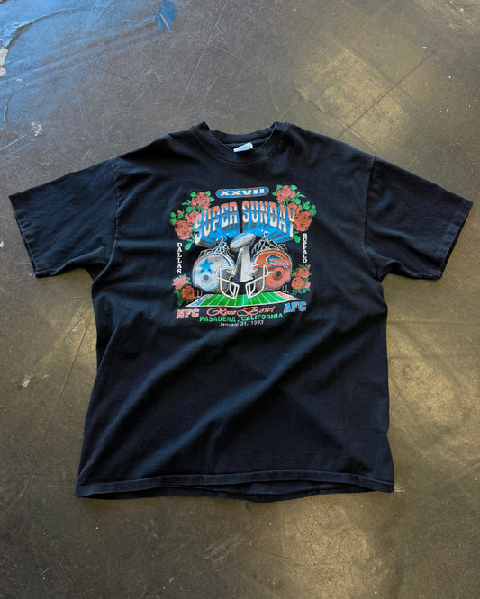 90s Dallas Cowboys vs Buffalo Bills Tee (XL)